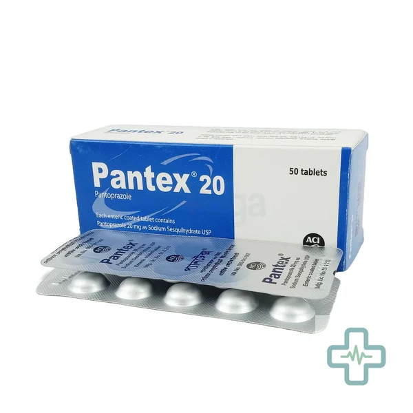 Pantex 20 mg Tablet — Pantoprazole