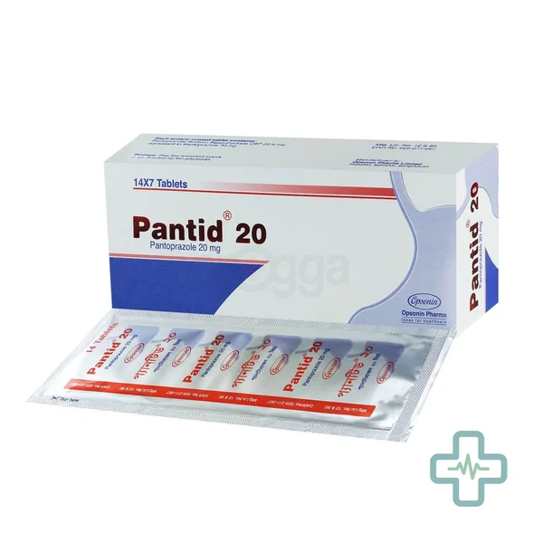 Pantid 20 mg Tablet — Pantoprazole