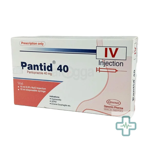 Pantid 40 mg/VIAL Injection — Pantoprazole