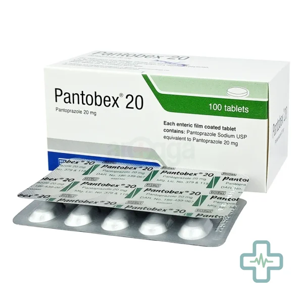 Pantobex 20 mg Tablet — Pantoprazole