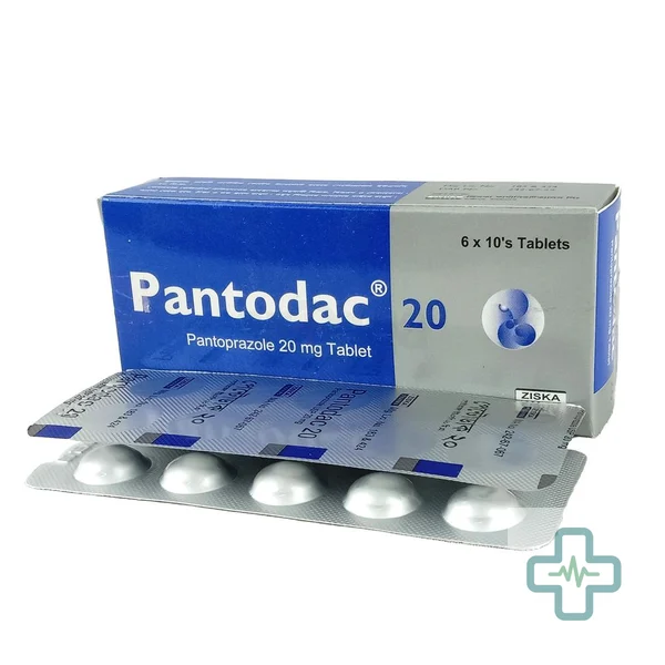 Pantodac 20 mg Tablet — Pantoprazole