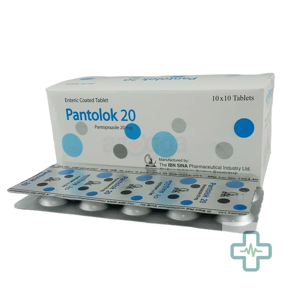 Pantolok 20 mg Tablet — Pantoprazole