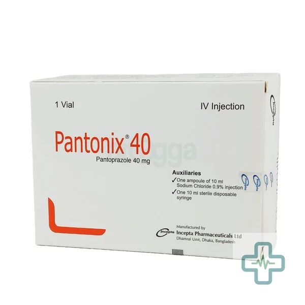 Pantonix 40 mg/VIAL Injection — Pantoprazole
