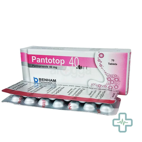 Pantotop 40 40 mg Tablet — Pantoprazole