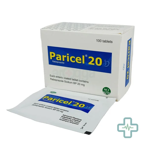 Paricel 20 mg Tablet — Rabeprazole Sodium