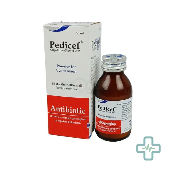 Pedicef 40 mg/5 ml Powder For Suspension — Cefpodoxime (Cefpodoxime Proxetil)