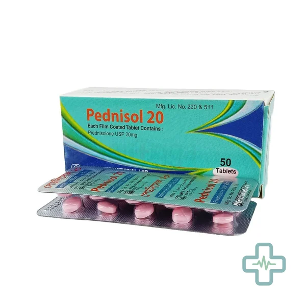 Pednisol 20 20 mg Tablet — Prednisolone