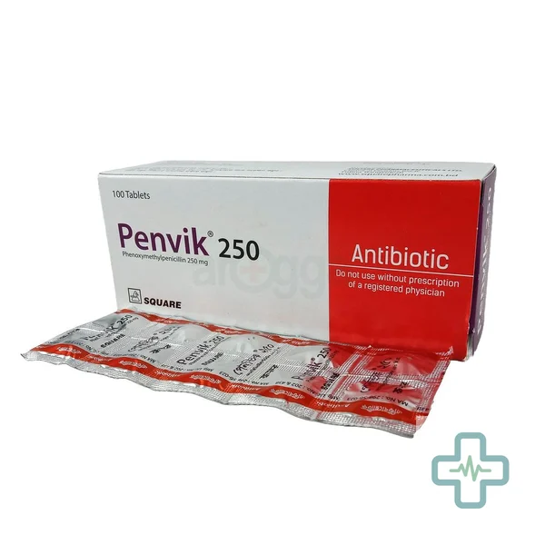 Penvik 250 mg Tablet — Phenoxymethylpenicillin (Penicillin V)