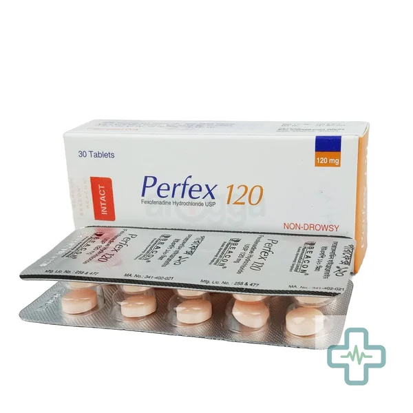 Perfex 120 120 mg Tablet — Fexofenadine Hydrochloride