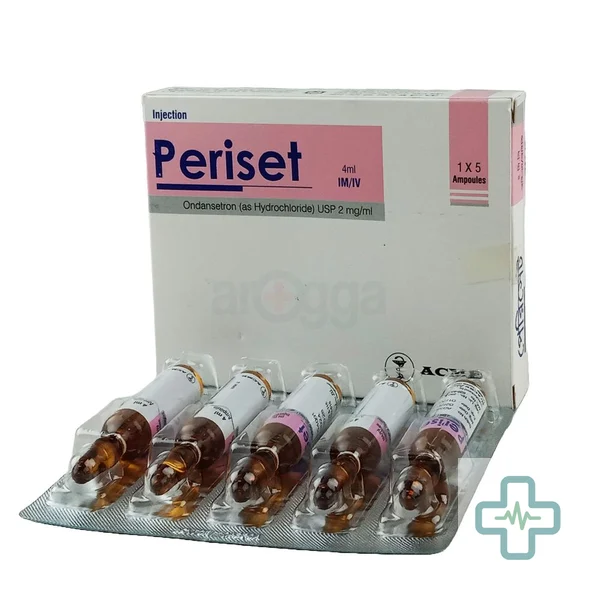Periset 8 mg/4 ml Injection — Ondansetron