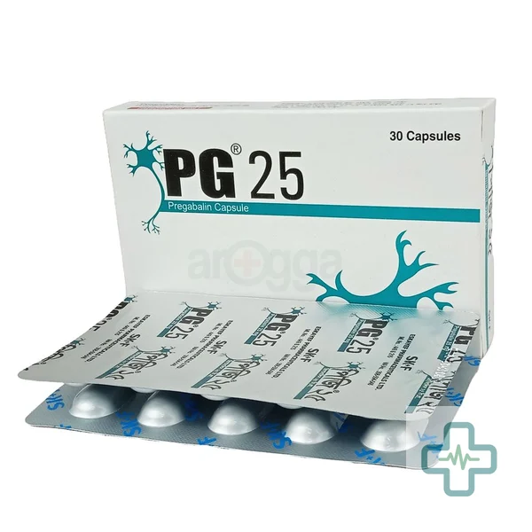 PG 25 25 mg Capsule — Pregabalin