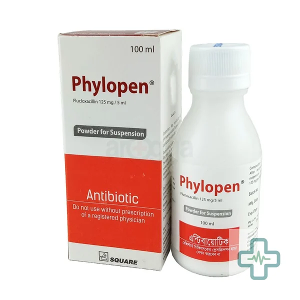 Phylopen 125 mg/5 ml Powder For Suspension — Flucloxacillin
