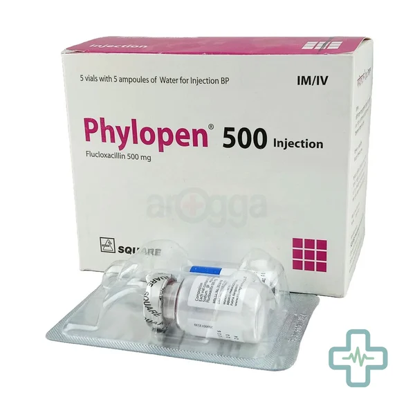 Phylopen 500 mg/VIAL Injection — Flucloxacillin