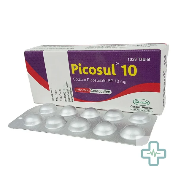 Picosul 10 10 mg Tablet — Sodium Picosulfate