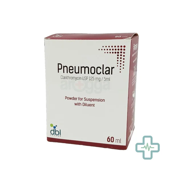 pneumoclar 125 mg/5 ml Powder For Suspension — Clarithromycin