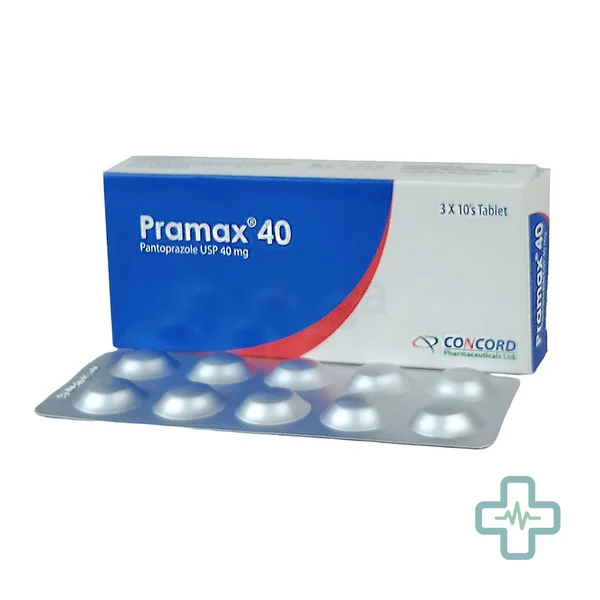 Pramax 40 mg Tablet — Pantoprazole