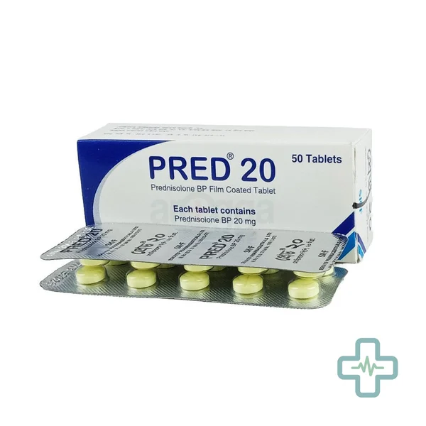 Pred 20 20 mg Tablet — Prednisolone