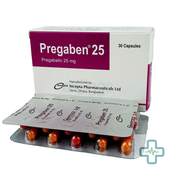 Pregaben 25 25 mg Capsule — Pregabalin