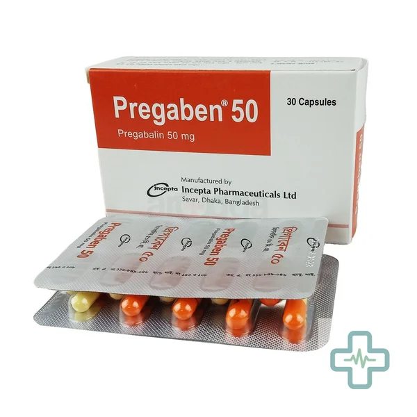 Pregaben 50 50 mg Capsule — Pregabalin