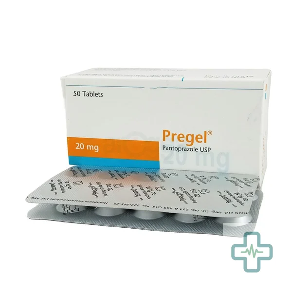 Pregel 20 mg Tablet — Pantoprazole