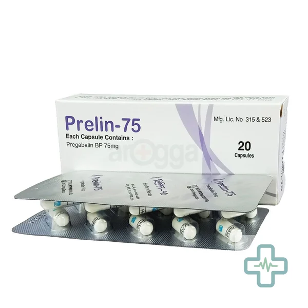 Prelin 75 75 mg Capsule — Pregabalin