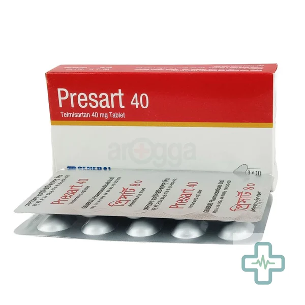 Presart 40 40 mg Tablet — Telmisartan