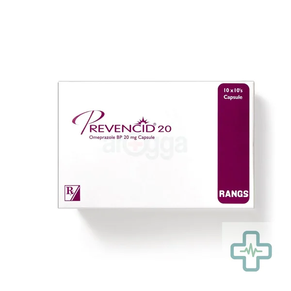 Prevencid 20 mg Capsule — Omeprazole
