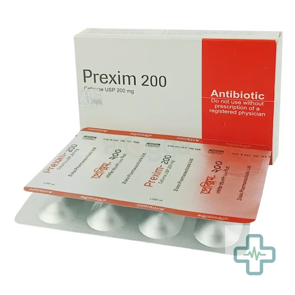 Prexim 200 mg Capsule — Cefixime