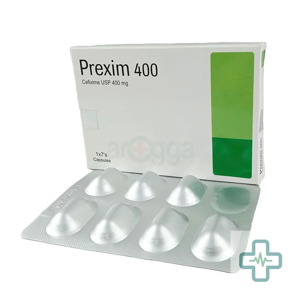 Prexim 400 mg Capsule — Cefixime