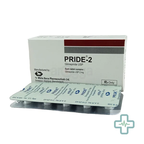 Pride 2 2 mg Tablet — Glimepiride