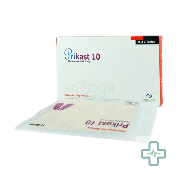 Prikast 10 10 mg Tablet — Montelukast