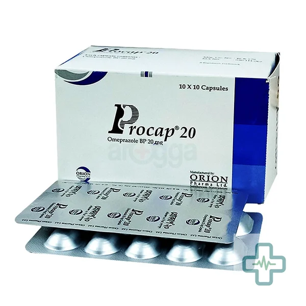 Procap 20 mg Capsule — Omeprazole