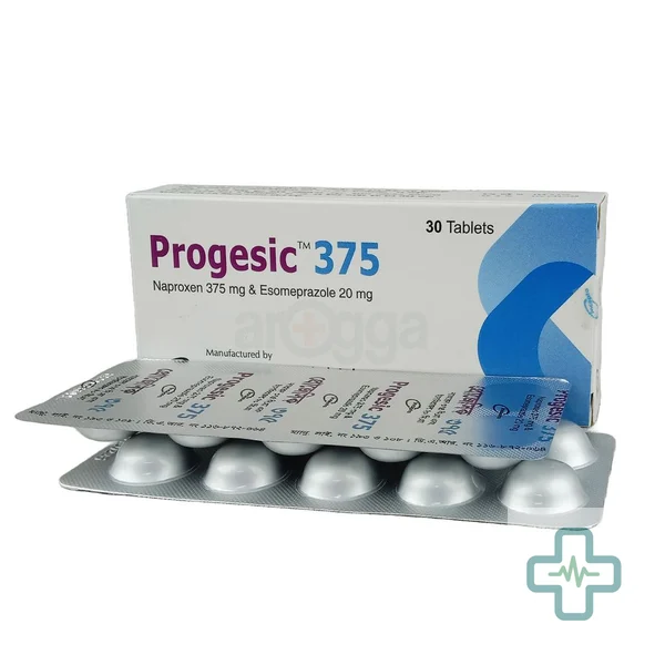 Progesic 20 mg + 375 mg Tablet — Esomeprazole + Naproxen