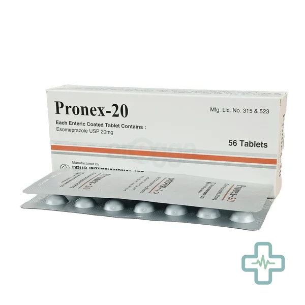 Pronex 20 mg Tablet — Esomeprazole