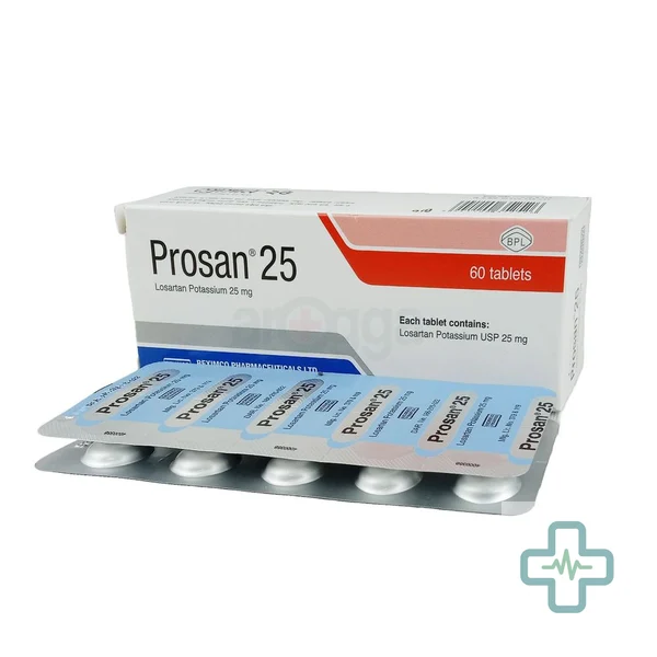 Prosan 25 mg Tablet — Losartan Potassium
