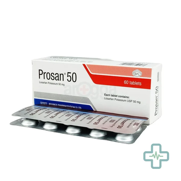 Prosan 50 mg Tablet — Losartan Potassium