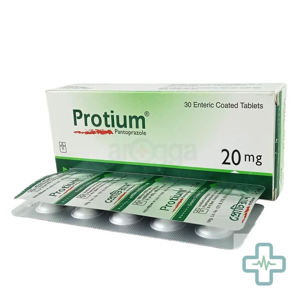 Protium 20 mg Tablet — Pantoprazole