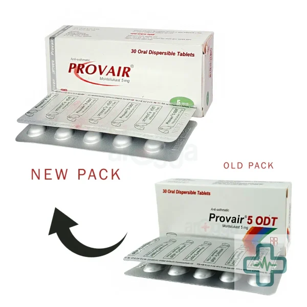 Provair 5 mg Tablet — Montelukast