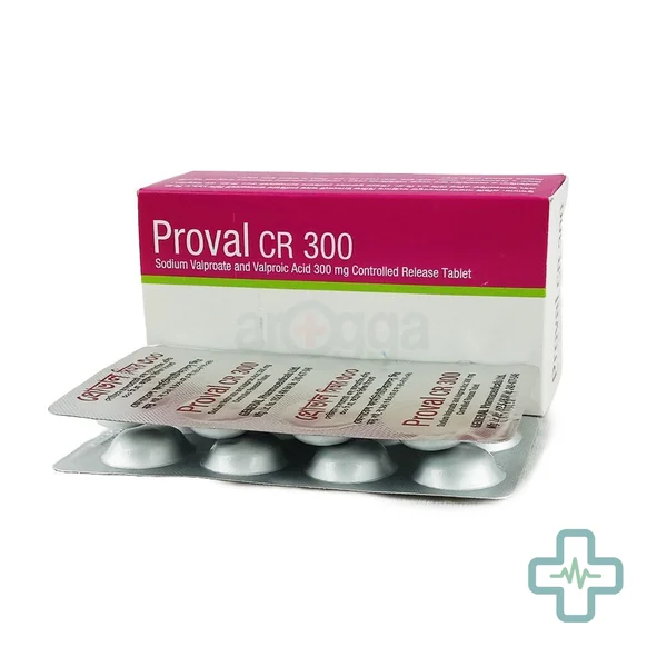 Proval CR 300 300 mg Tablet — Sodium Valproate