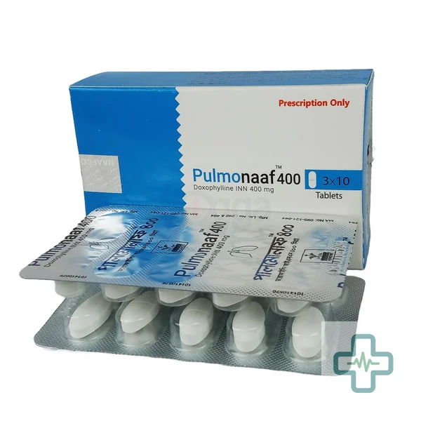 Pulmonaaf 400 400 mg Tablet — Doxofylline