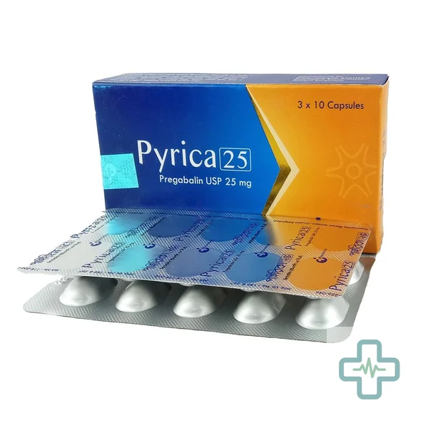 Pyrica 25 25 mg Capsule — Pregabalin