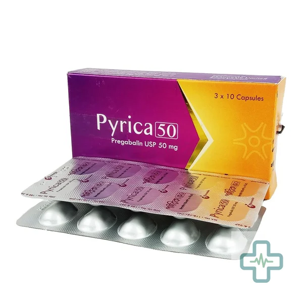Pyrica 50 mg Capsule — Pregabalin