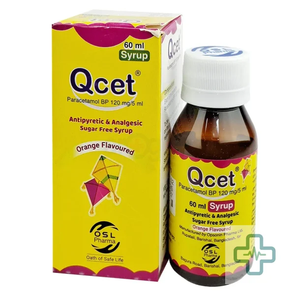 Qcet Syrup 120 mg/5 ml Syrup — Paracetamol