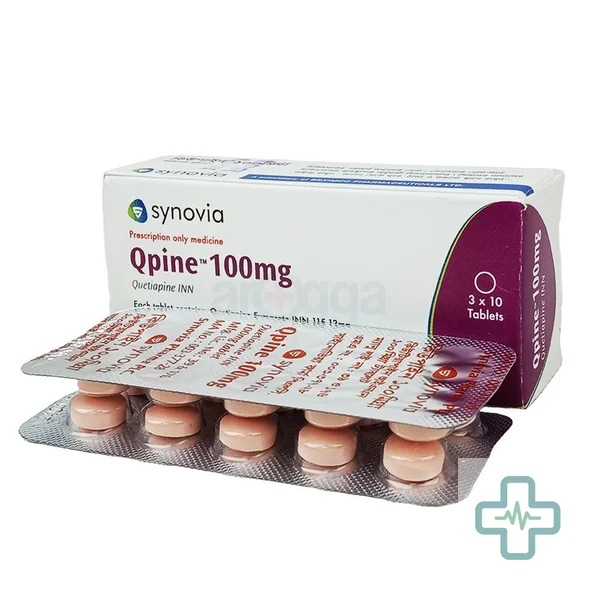 Qpine 100 mg Tablet — Quetiapine