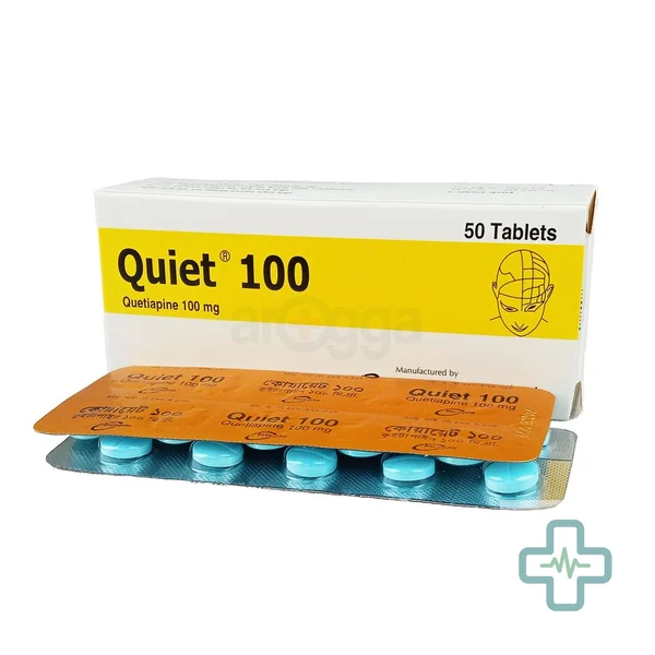 Quiet 100 mg Tablet — Quetiapine