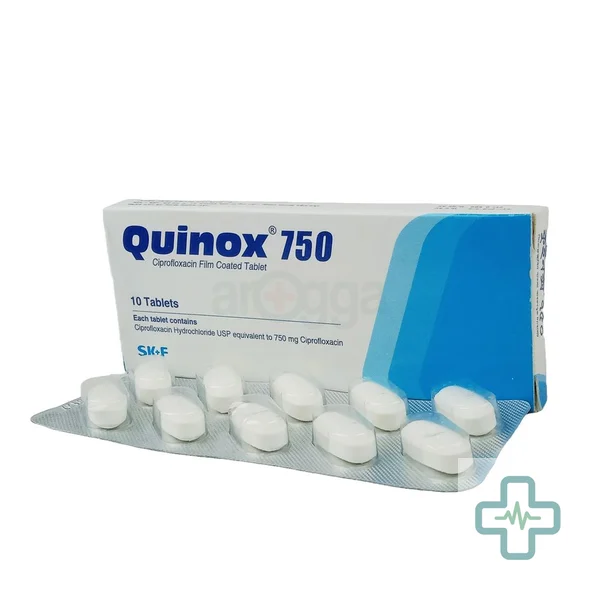 Quinox 750 mg Tablet — Ciprofloxacin