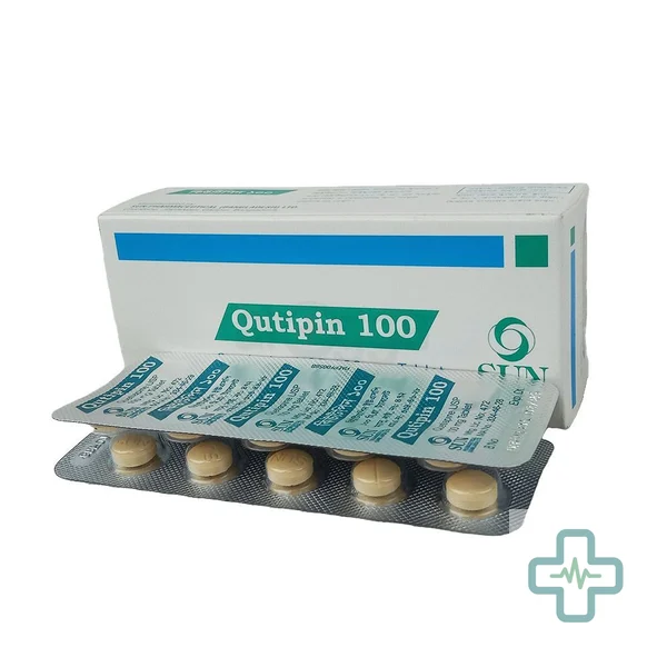 Qutipin 100 100 mg Tablet — Quetiapine