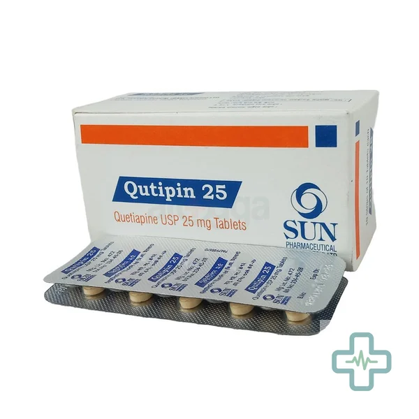 Qutipin 25 25 mg Tablet — Quetiapine