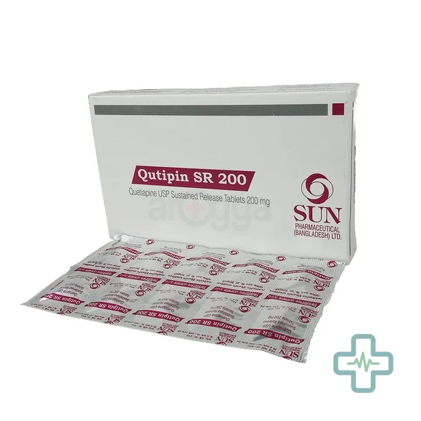 Qutipin SR 200 200 mg Tablet — Quetiapine