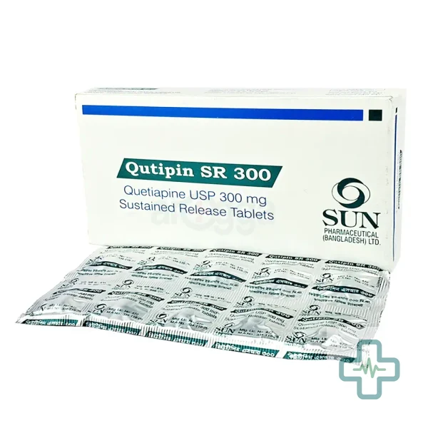 Qutipin SR 300 300 mg Tablet — Quetiapine